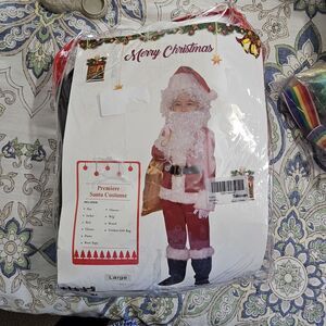 ADOMI Children's Deluxe Santa Suit 10pc. Christmas Child Santa Claus Kids
